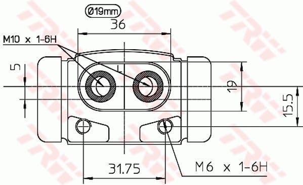TRW GSK1674 Bremsbackensatz