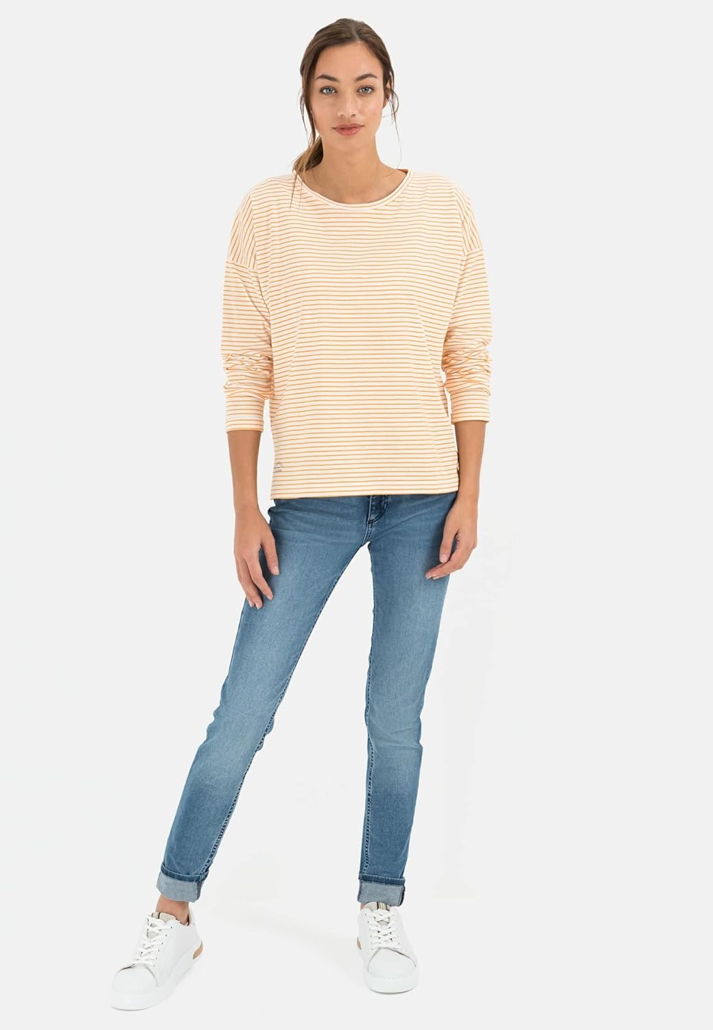 Camel Active Womenswear Damen T-Shirt 309338/7t05 S Orange, S Orange