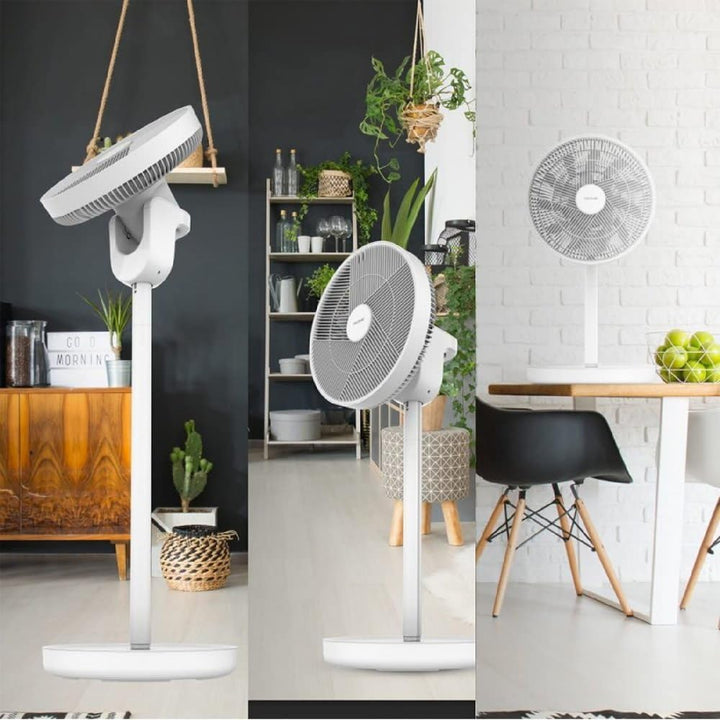 Cecotec Batterie-Ventilator EnergySilence 2600 Sunflower Portable. 3 in 1, 22 W, BLDC-Motor, Durchme