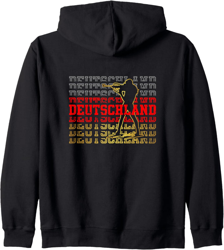 Biathlon Deutschland Deutschland Wintersport Kapuzenjacke