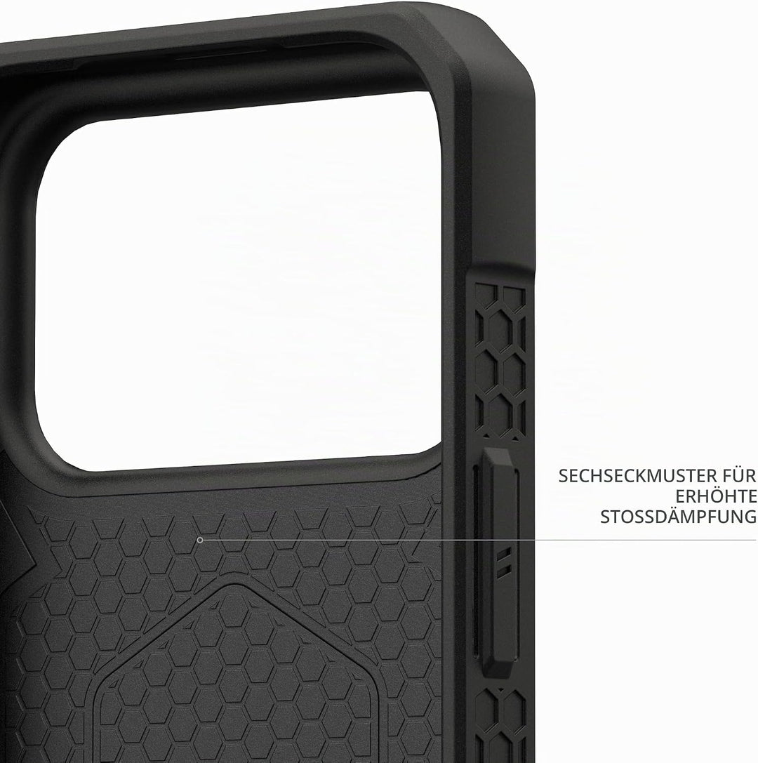 URBAN ARMOR GEAR Monarch Pro Case kompatibel mit Apple iPhone 17 Pro Hülle (Wireless Charging/Magnet
