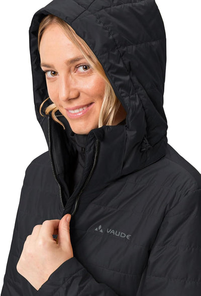 VAUDE Damen Women's Moena Insulation Parka Jacke 34 Schwarz, 34 Schwarz