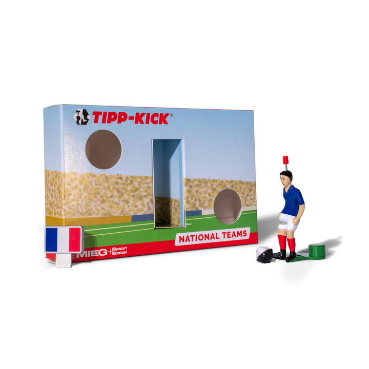 TIPP-KICK Frankreich-Box I Original Set Frankreich-Star-Kicker & Frankreich-Soundchip in der Torwand