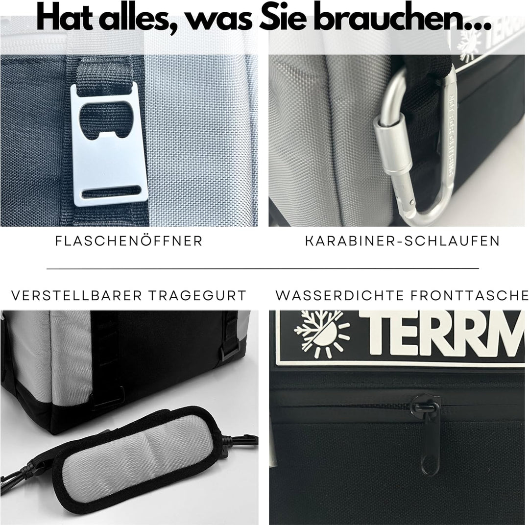 TERRMO Epic – Leistungsstarke Kühltaschen & Kühlrucksack mit extra Langer Kühlung | Premium-Isolieru