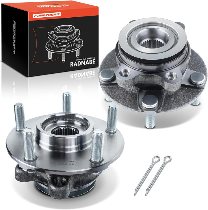 Frankberg 2x Radnabe Radlagersatz Vorderachse Kompatibel mit Juke F15 1.5L-1.6L SUV 2010-2021 X-Trai