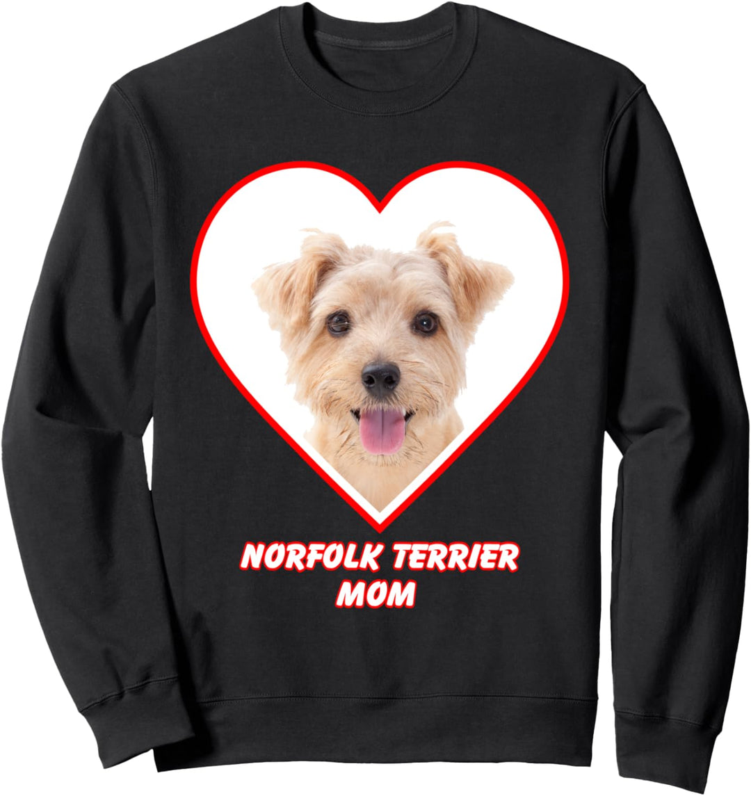 Norfolk Terrier Dog Mom Sweatshirt