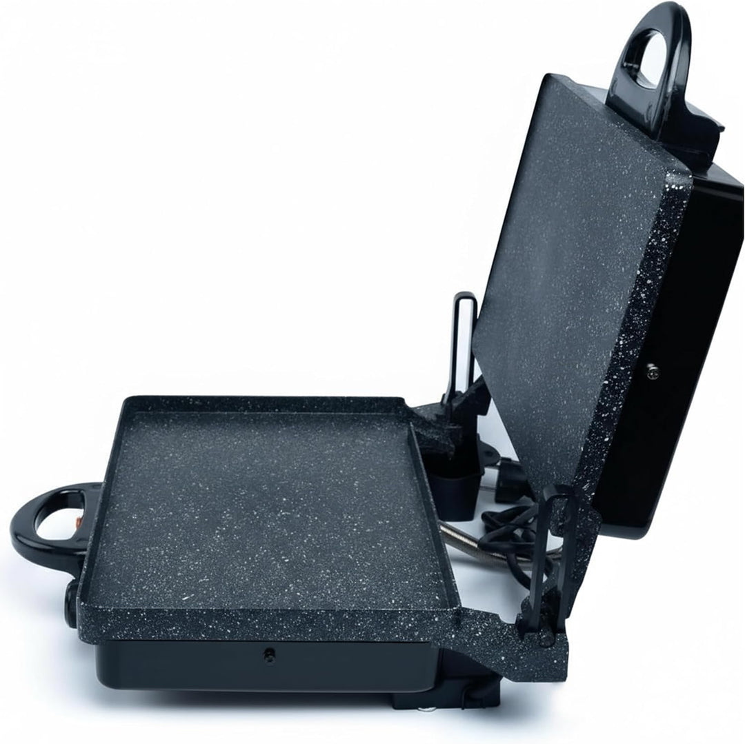 SHOV Multigrill Tandir 2000W Black Edition mit Granit-Beschichtung, Ober-/Unterhitze, 5-stufiger The