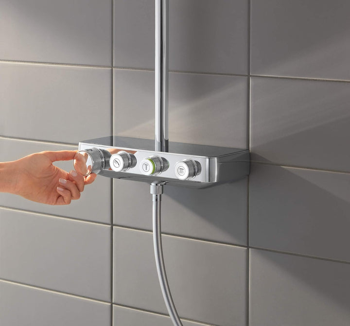 GROHE Euphoria Smartcontrol 310 Duo - Duschsystem mit Thermostatbatterie (wassersparend, 2 Strahlart