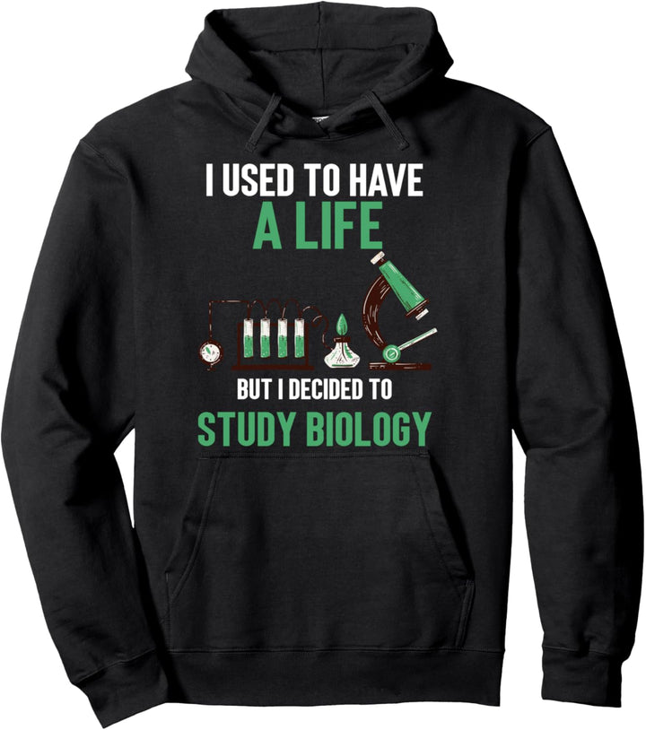 Wissenschaft Biologie Pullover Hoodie