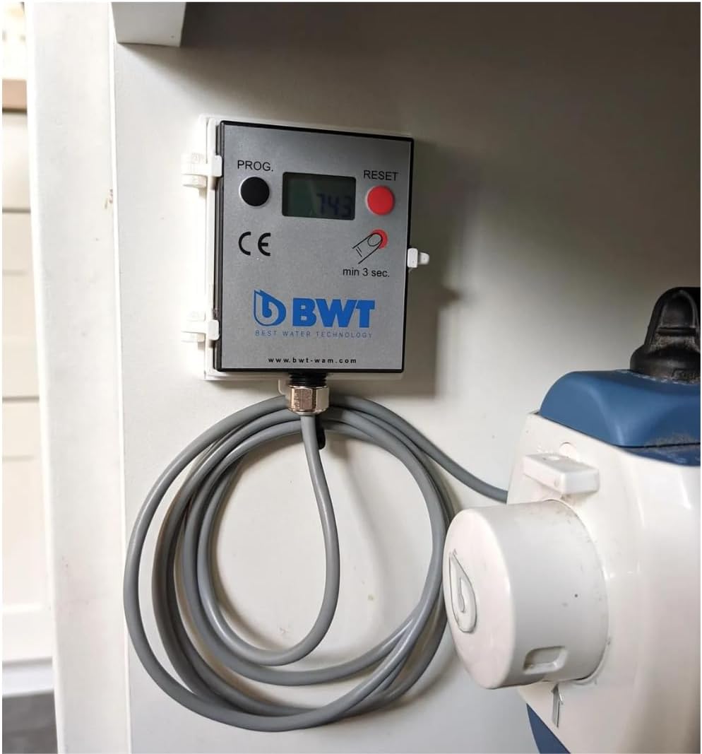 BWT Aquameter mit LCD-Anzeige 3/8" Filter für Wasserhahn, mehrfarbig, einzeln