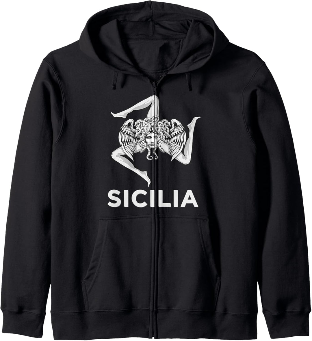 Sizilianischer Stolz – Sizilien – Trinacria Sizilian Kapuzenjacke