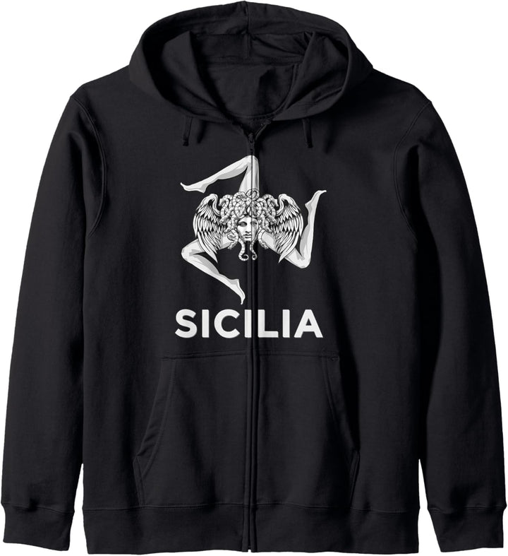 Sizilianischer Stolz – Sizilien – Trinacria Sizilian Kapuzenjacke