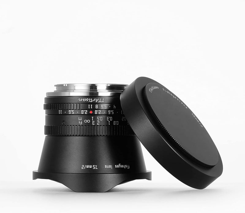 TTARTISAN 7.5mm F2.0 APS-C Fisheye Kameraobjektiv Manueller Fokus für Nikon Z Mount