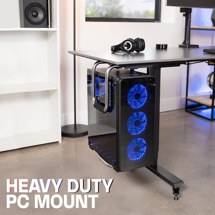 VIVO MOUNT-PC04A Computergehäuse-Halterung für den Schreibtisch bis zu 30 kg Large, Large