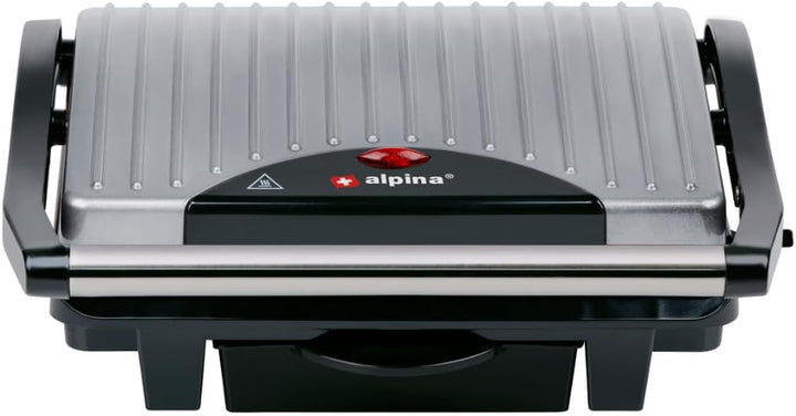 alpina Kontaktgrill - Optigrill 230V/1000W - Sandwich Maker - Panini Grill - Multigrill für Gemüse,