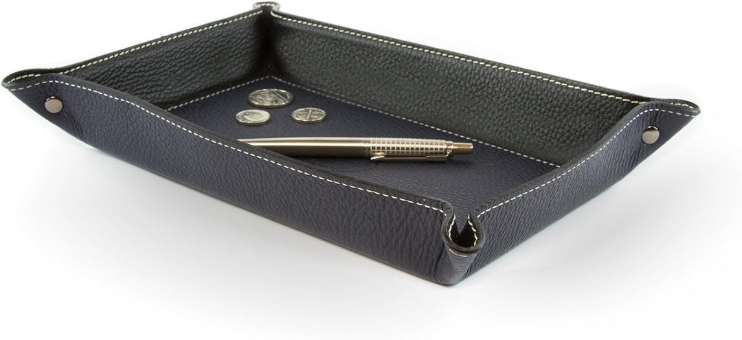 BELCRAFT Luni Taschenleerer Leder, Handgearbeitet in klassischem italienischem Stil, Ordentlich Tabl