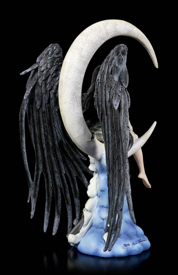 Nene Thomas Engel Fantasy-Figur - Stargazer Motiv Gothic Elfe, Fee, Deko-Figur, Staute, Skulptur, H
