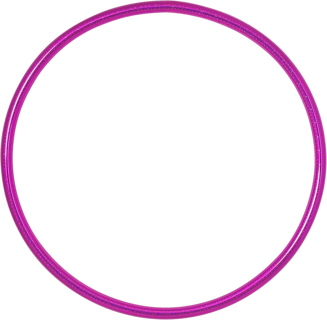 Hoopomania Kinder Hula Hoop Reifen, Hologramm Muster, Ø60/70/80cm Ø80cm Pink, Ø80cm Pink