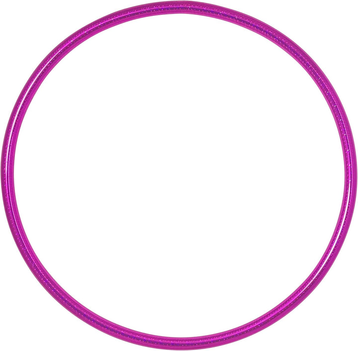 Hoopomania Kinder Hula Hoop Reifen, Hologramm Muster, Ø60/70/80cm Ø80cm Pink, Ø80cm Pink
