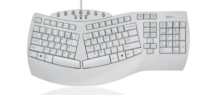 Perixx PERIBOARD-512W Periboard-512 Ergonomische Geteilte Tastatur – natürliches ergonomisches Desig