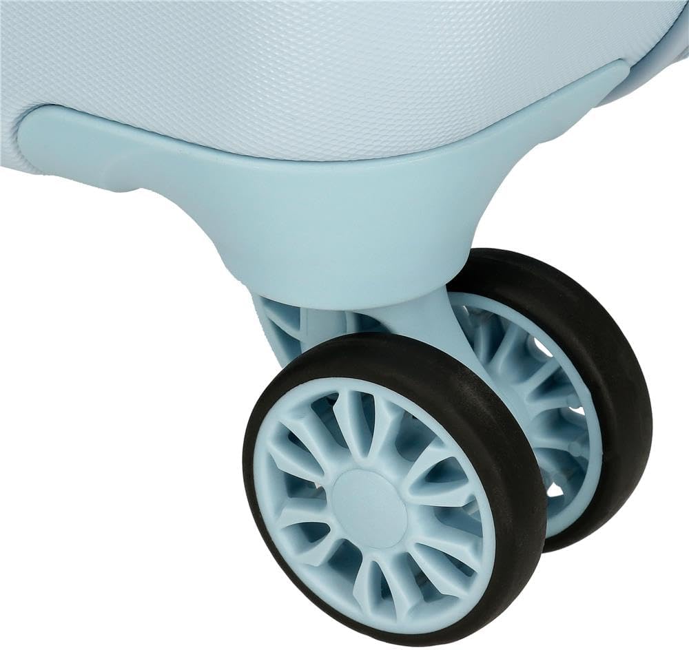 Disney mp-7362 Frozen Die Eiskönigin Trust your journey Kabinenkoffer Blau 32x55x20. cms,Hartschalen