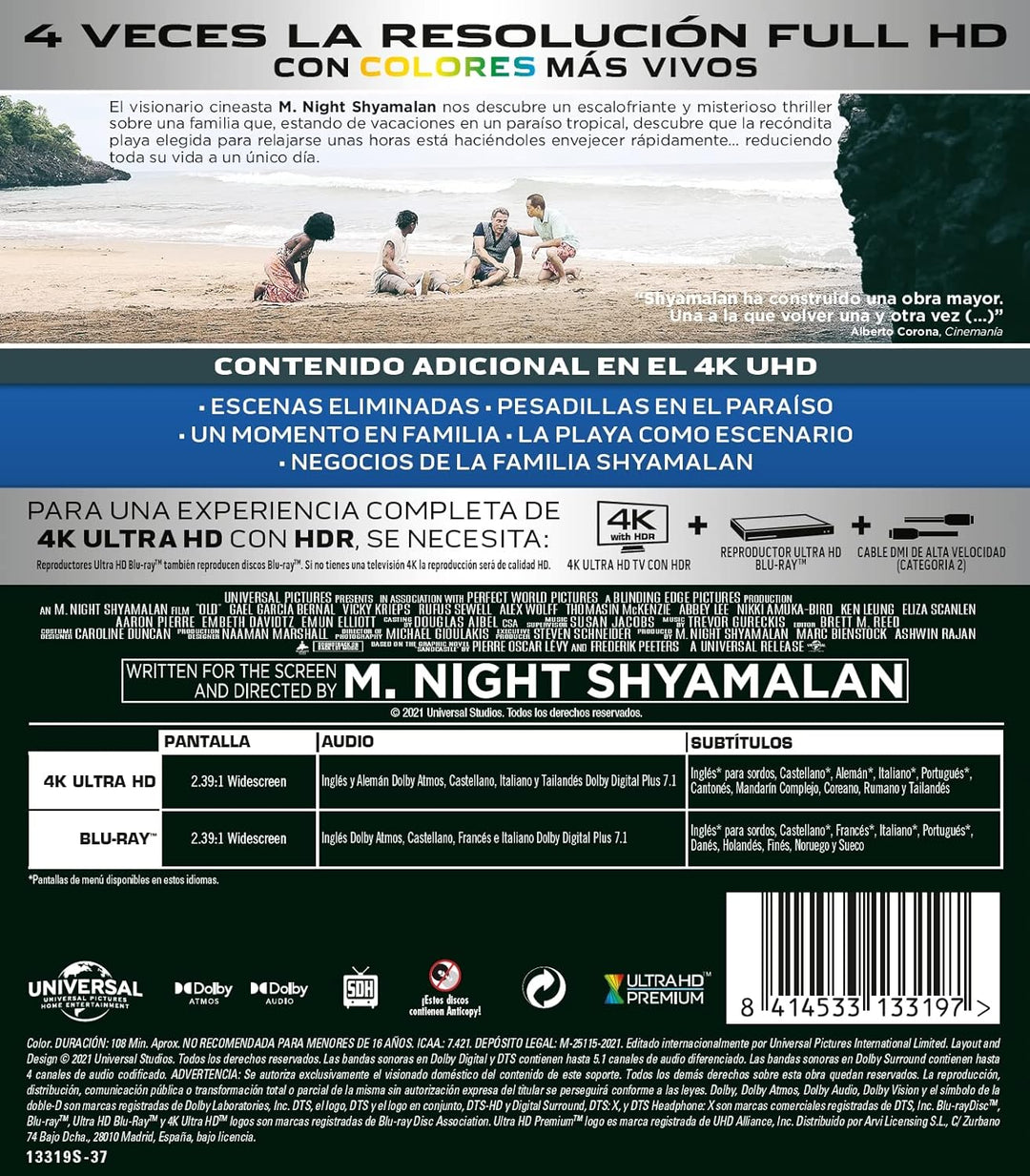 Tiempo (UHD) - BD