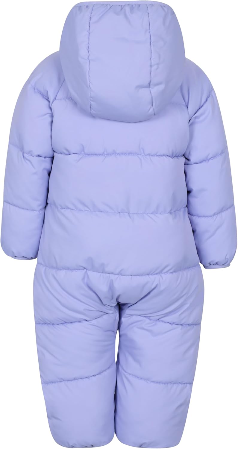 Mountain Warehouse Frosty Kinder Winter Anzug Gefüttert Schneeanzug 6-12 Monate Flieder, 6-12 Monate