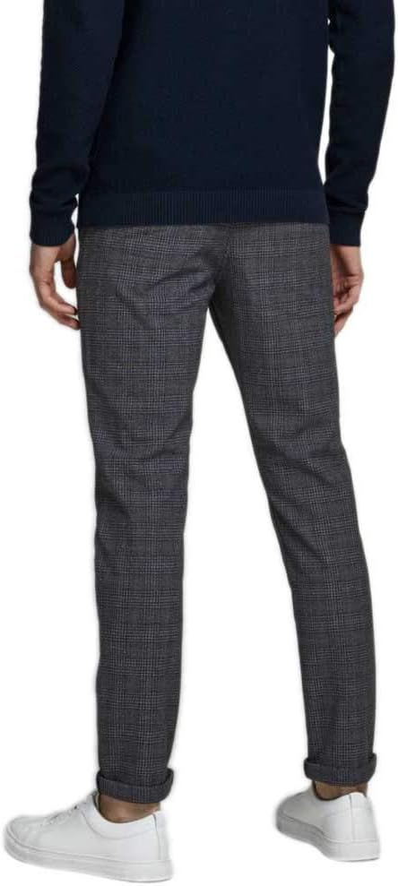 JACK & JONES Herren Jjimarco Jjstuart Akm 1049 Sky Cap Noos Hose 27W / 32L Schwarz, 27W / 32L Schwar