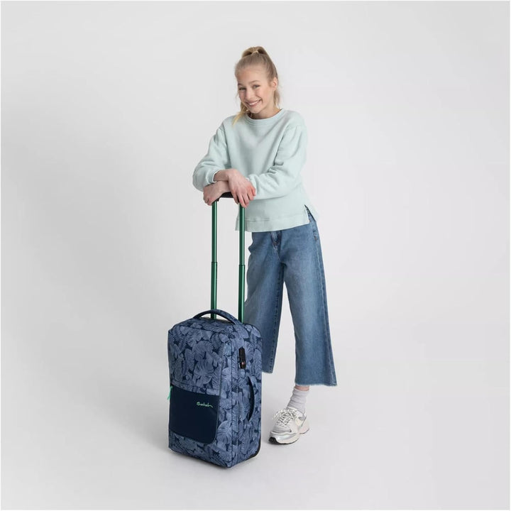 satch Flow S Trolley Koffer Handgepäck 35 l 54x32x23 cm oder Koffer gross 55 l 65x37x29 cm, inkl. Wä