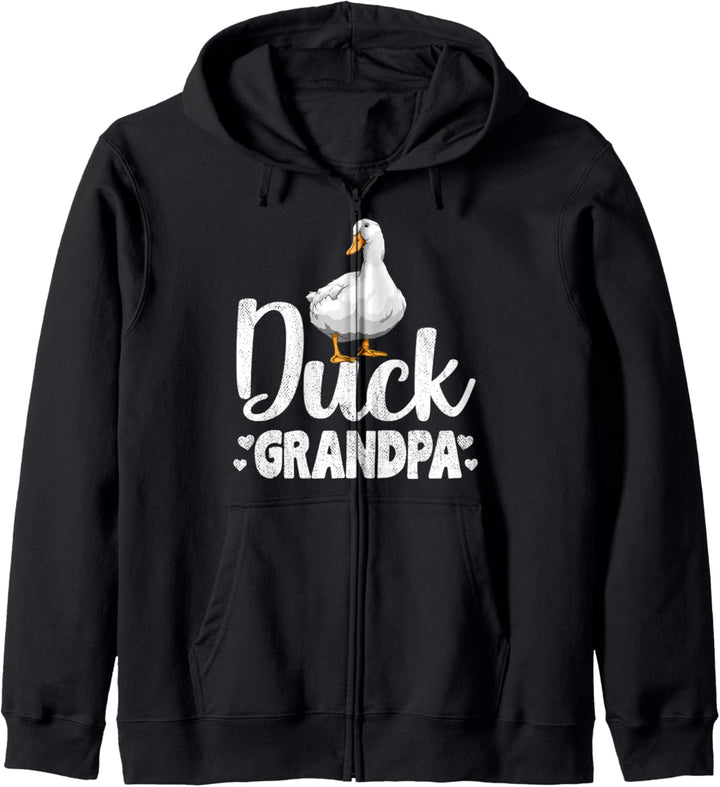 Duck Grandpa Funny Water Ducklings Gift Kapuzenjacke
