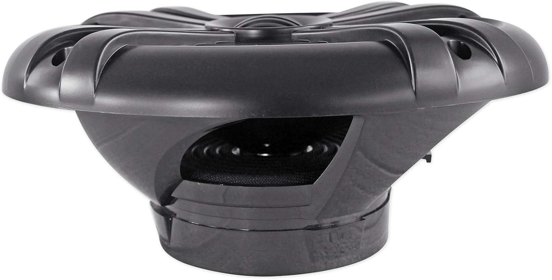 Rockville Rmc65b Paar 16,5 Zoll 600 Watt wasserdichte Boot-Lautsprecher 2-Wege schwarz, Titan, Hocht