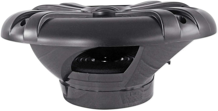 Rockville Rmc65b Paar 16,5 Zoll 600 Watt wasserdichte Boot-Lautsprecher 2-Wege schwarz, Titan, Hocht