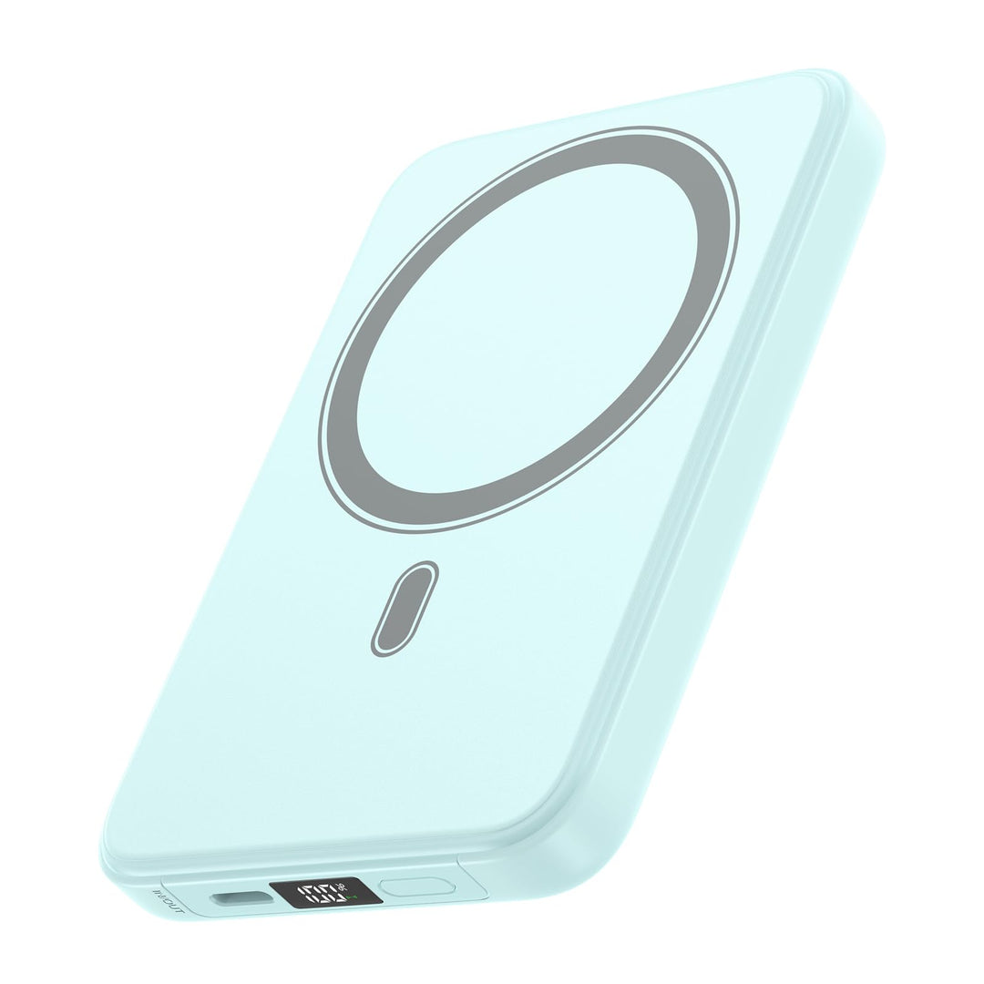 A ADDTOP Power Bank, 10000mAh Magnetische Powerbank, 20W PD Schnellladegerät, Kabelloses Magnetladeg