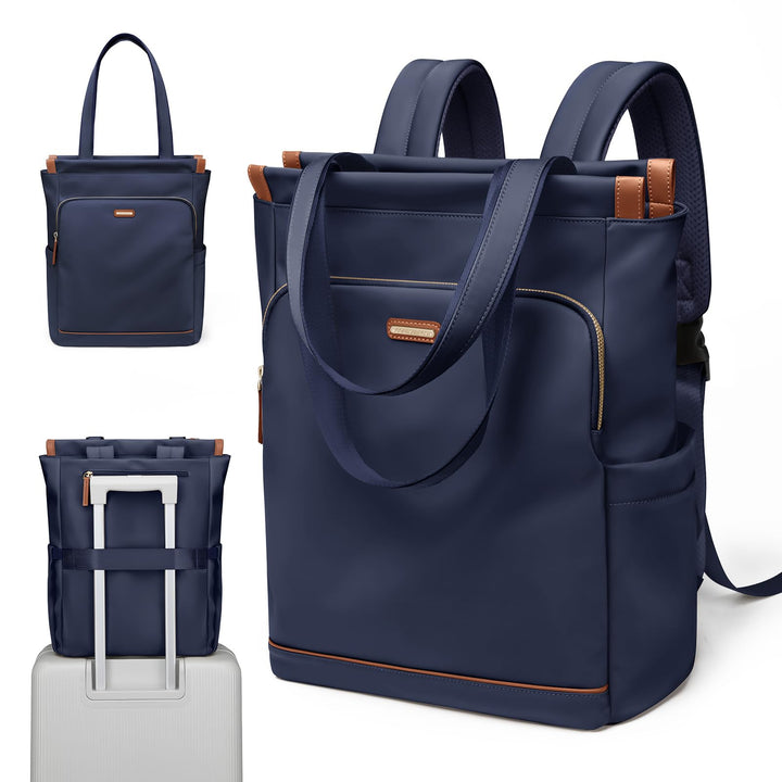 GOLF SUPAGS Convertible Laptop-Rucksack für Frauen Casual Daypack Notebook Tote Bag für Arbeit Hochs