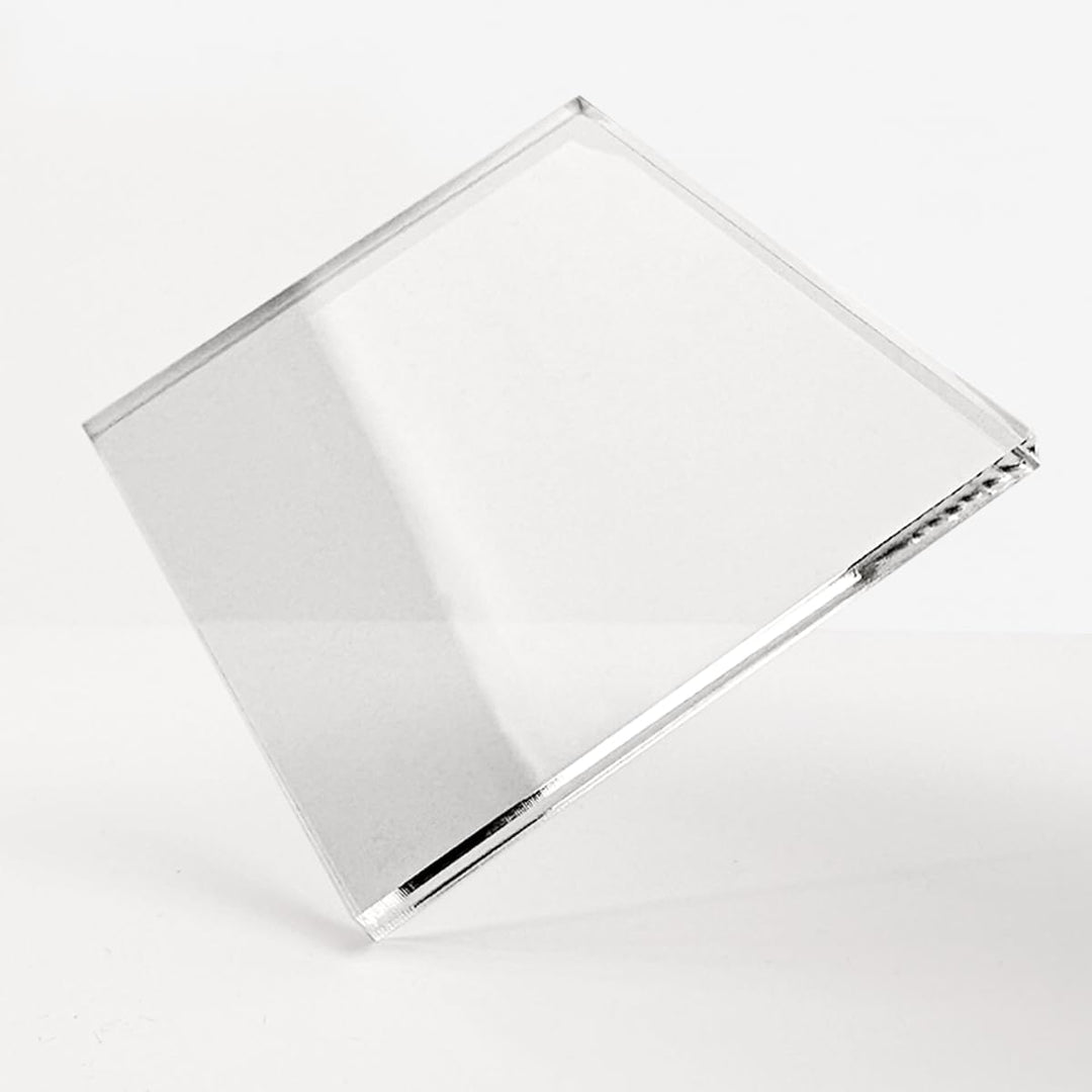 Acrylglas 2-20 mm PMMA Transparent Glasklar Laserschnitt laser polierte Kante Grösse Wählbar (20 mm,