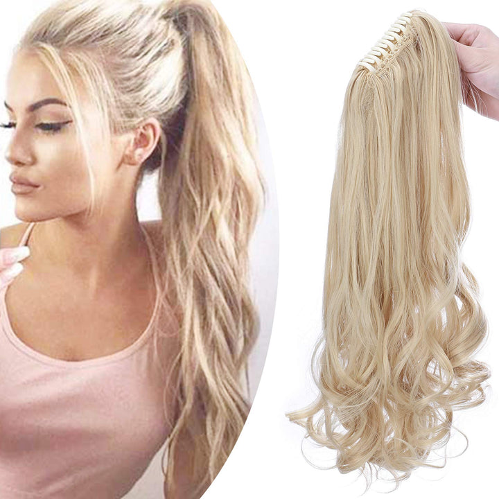 SEGO Ponytail Extension Pferdeschwanz Zopf mit Klammer Haarteil Haarverlängerung Hair Piece Haar Hit