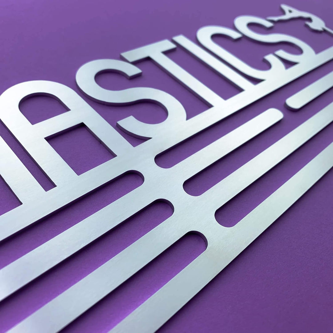 United Medals Gymnastics Medaillenhalter Stahl | Medaillen Aufhänger | Medal Hanger Holder Display R