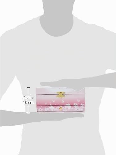 Goki 15545 Musikspieldose "Ballerina" Melodie Schwanensee, rosa