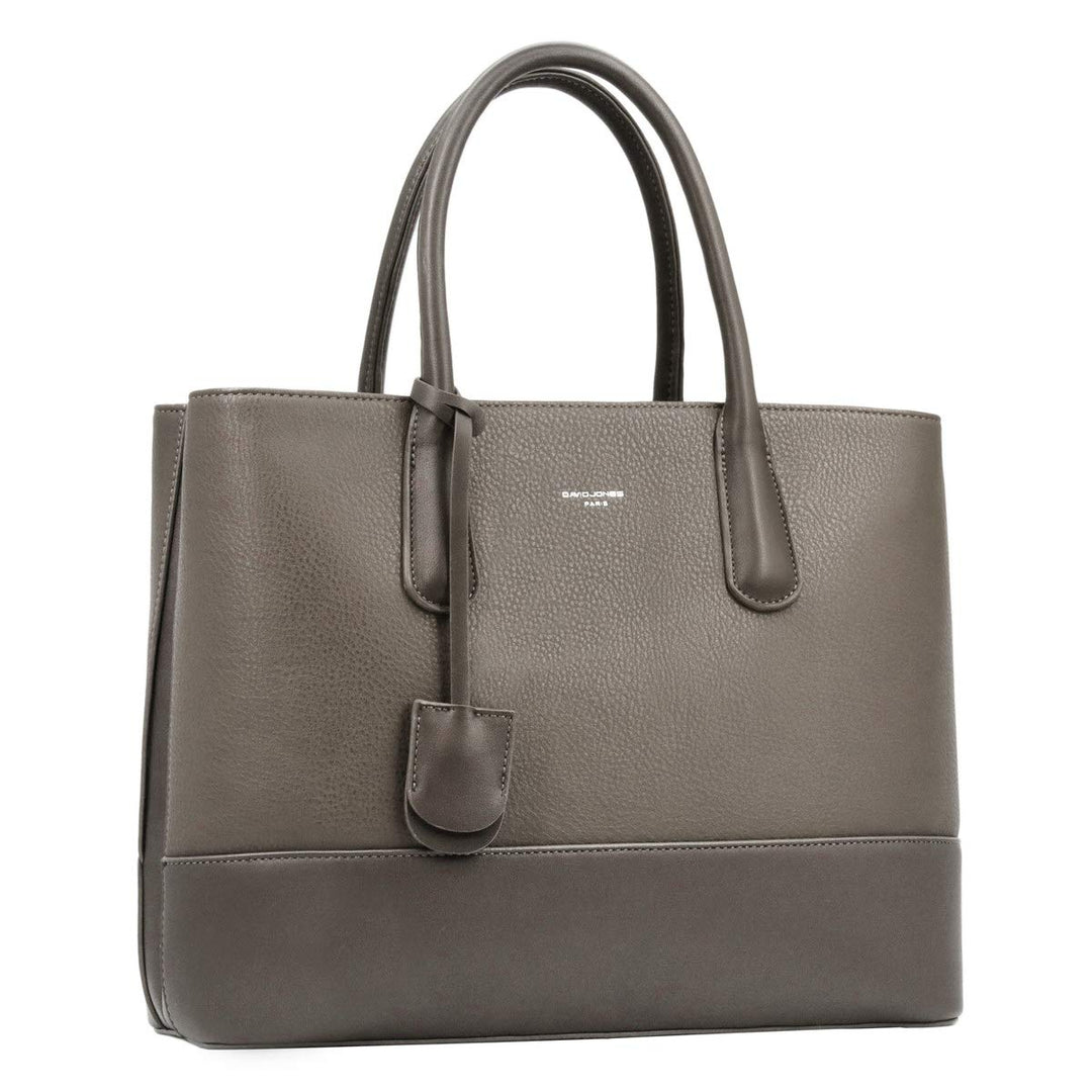 David Jones - Damen Grosse Handtasche Henkeltasche - Tote Shopper Bag PU Echtes Leder Stil - Multi P
