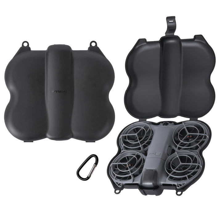 ZJRXM Neo 2 Tasche, Tragbar Hartschalen Schutz Case für DJI Neo 2 Drohne, Entzückend Schmetterlinge