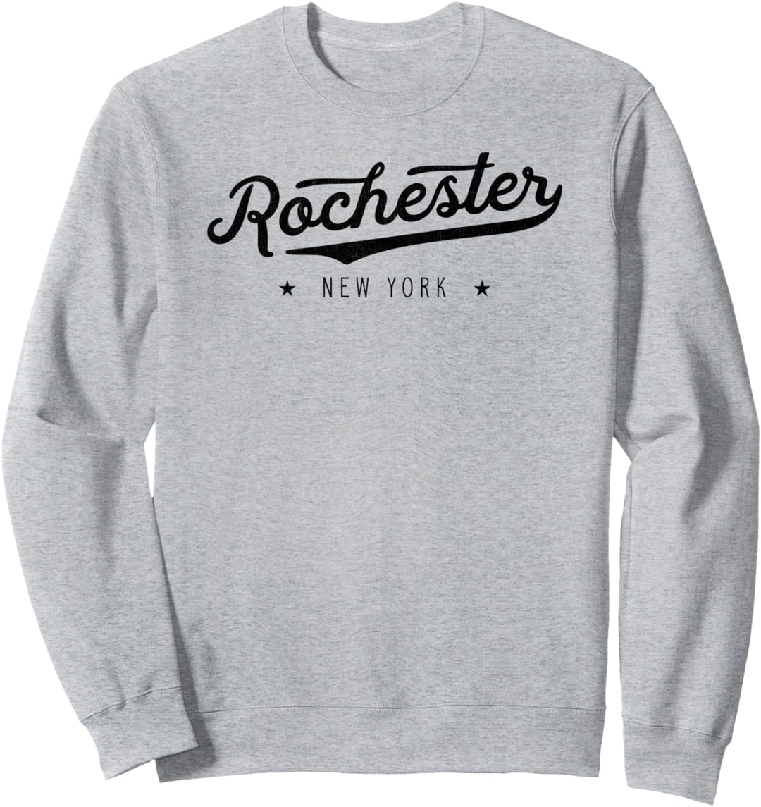 Classic Vintage Retro Rochester New York USA Novelty Gift Sweatshirt