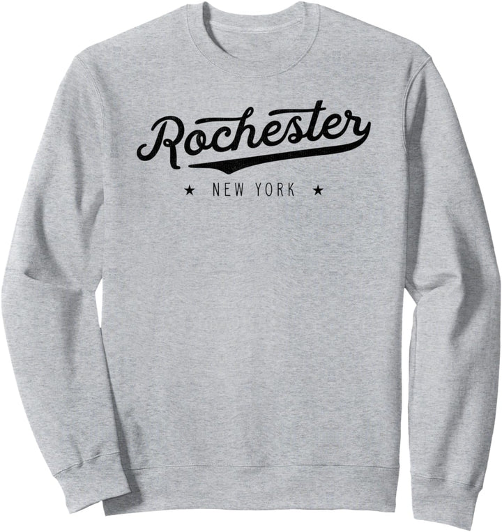 Classic Vintage Retro Rochester New York USA Novelty Gift Sweatshirt