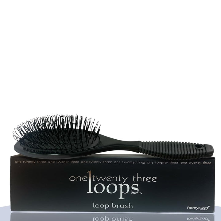 RemySoft One Twenty Three Loops - Loop Brush - Safe for Hair Extensions, Weaves and Wigs by RemySoft