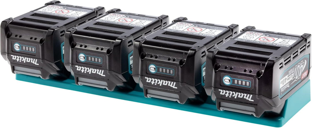 Wandhalterung für 40V Makita Akkus | Akkuhalter | leichte Montage | ideal für Werkstatt oder Van | H