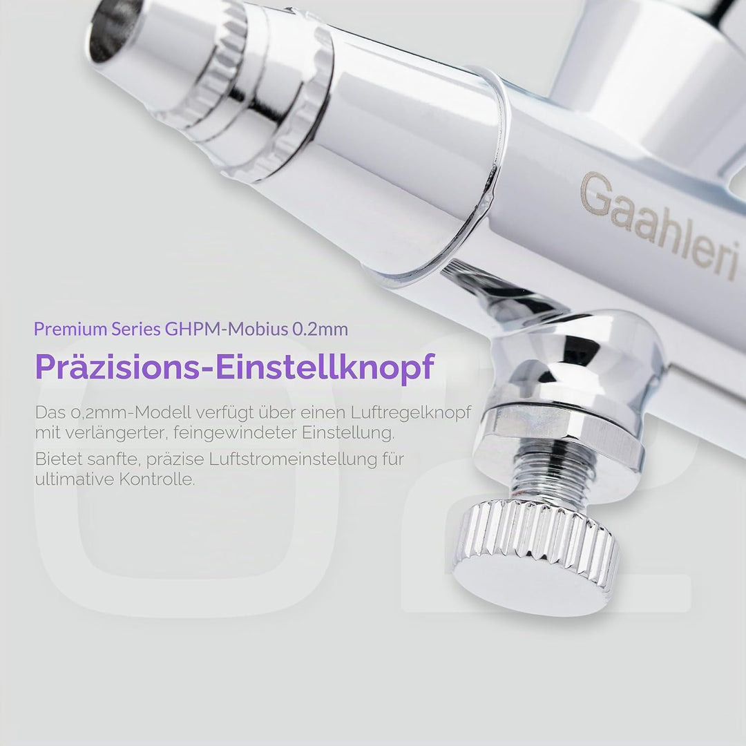 Gaahleri Airbrush Premium Serie GHPM-Mobius 0,2mm