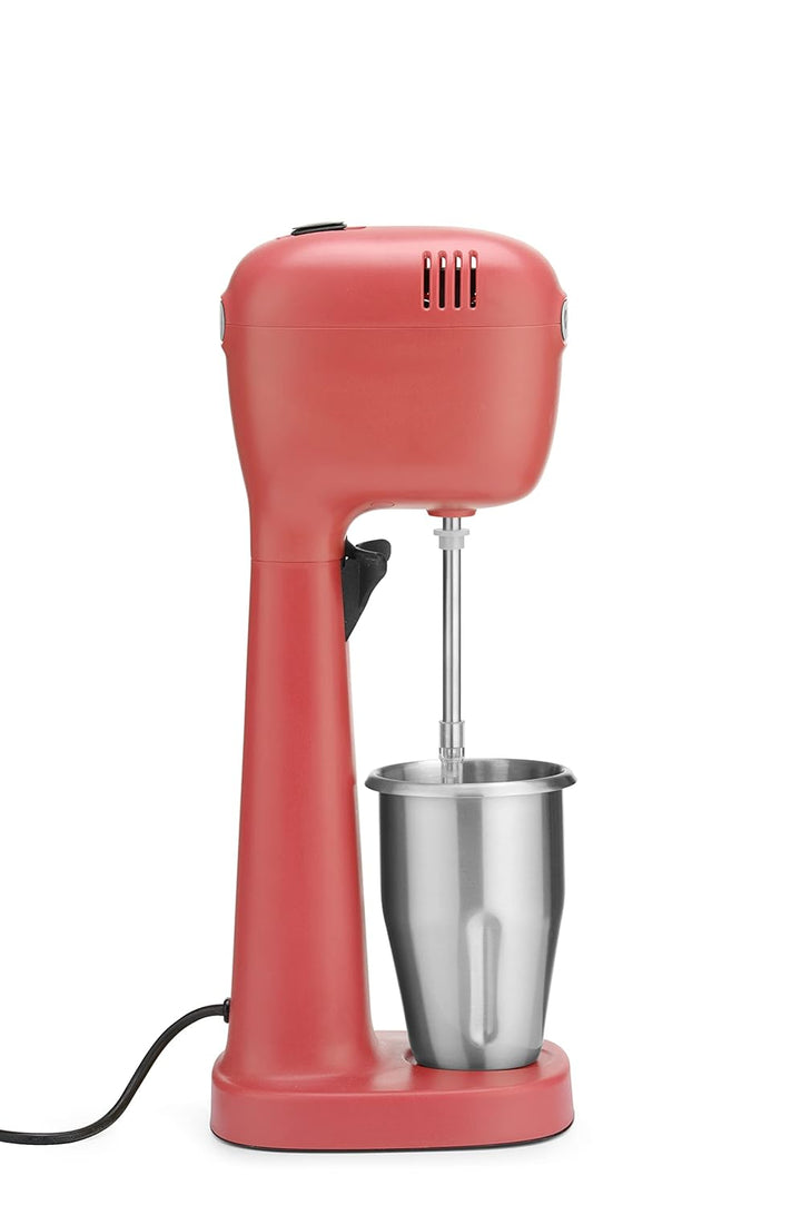 HENDI Getränkemixer, inkl. 2 Mischbecher, 4 Rührwerken, für Milchshakes, Freddo Cappuccino, Frappés,