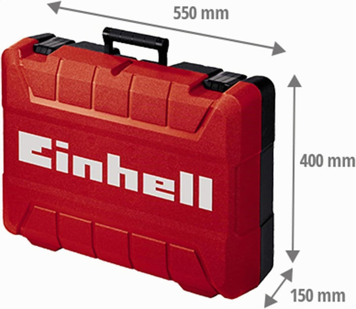 Original Einhell Koffer E-Box M55/40 (für universelle Aufbewahrung von Werkzeug und Zubehör, 550x400