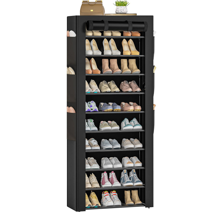 OYREL Schuhregal 11 Ebenen, Grosse Schuhschrank Hoch für 36-41 Paare Schuhe, Schuhaufbewahrung mit s