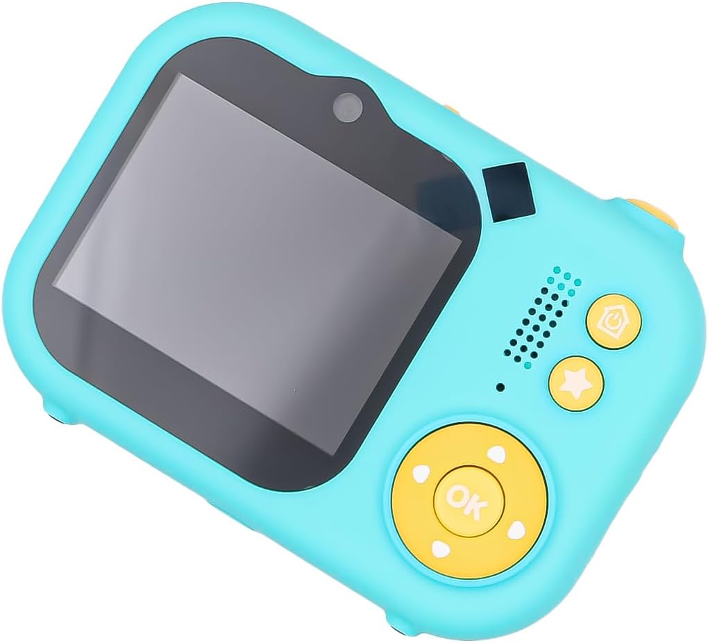 Mini-Digitalkamera für Kinder, 1080P, 48 MP, 6,1 cm IPS-Bildschirm, Dual-Objektiv, integrierter Akku