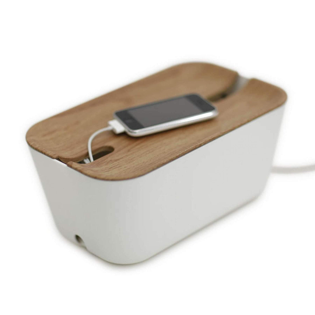 Bosign Kabelbox und Ladestation Kabelorganisator Hideaway - M Medium, 30 x 18 cm, h 13,8 cm, Lüftung